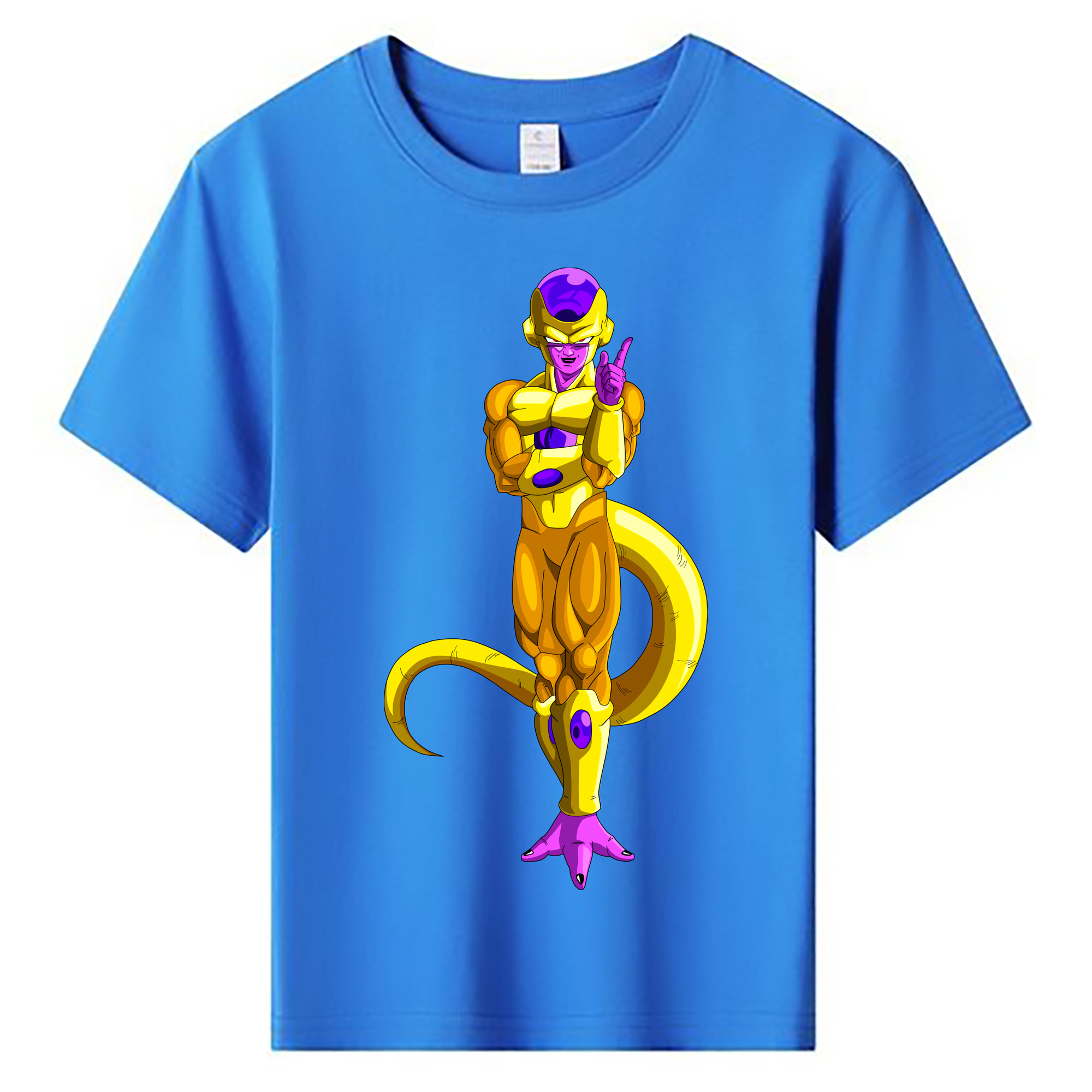 （画像用） ドラゴンボール フリーザ DRAGON BALL Frieza 綿100％キッズTシャツ（フロントプリント）
